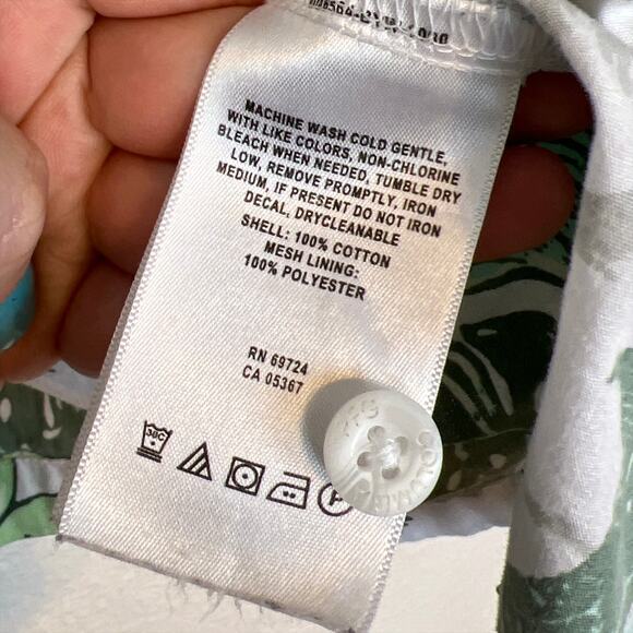 Columbia PFG Trollers Best Short Sleeve Fishing Shirt Small Green White - Picture 6 of 13